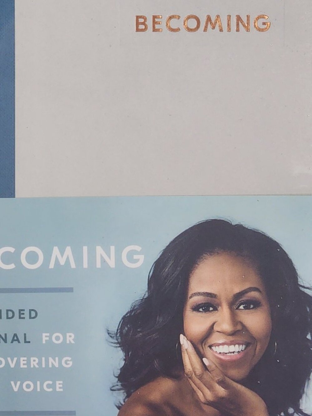 Becoming A Guided Journal for Discovering Your Voice by Michelle Obama - Picture 3 of 16
